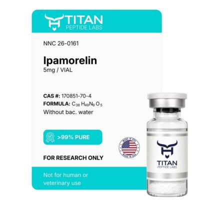 Ipamorelin 5mg - For Research Only - Titan Peptide Labs