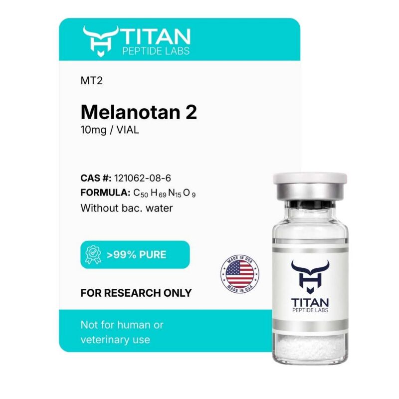 Melanotan 2 10mg - For Research Only - Titan Peptide Labs