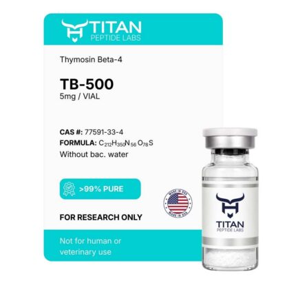TB-500 5mg - For Research Only - Titan Peptide Labs