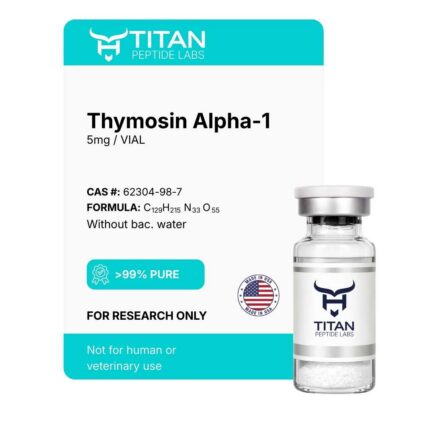 Thymosin Alpha-1 5mg - For Research Only - Titan Peptide Labs